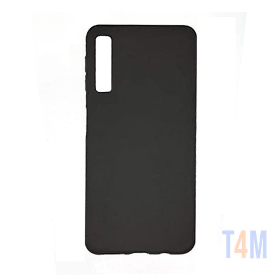 Capa de Silicone Macio para Samsung Galaxy A7 2018 Preto